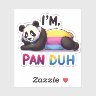 Pegatina Pan-Duh