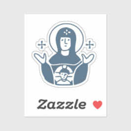 Pegatina Panagia Platytera