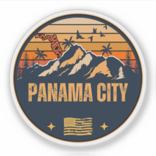 Pegatina Panama City, Florida