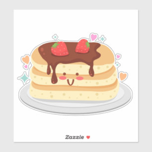 Pegatina Pancake Lover Addict Cute Design