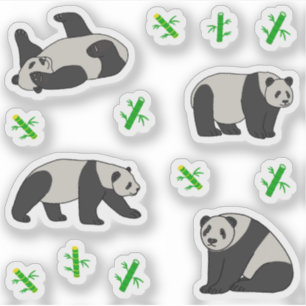 Pegatina Panda