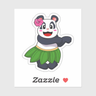 Pegatina Panda en Ballet Dance
