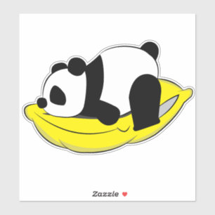 Pegatina Panda espantoso