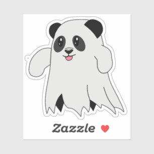 Pegatina Panda Ghost