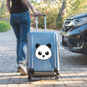 Pegatina Panda sonriente