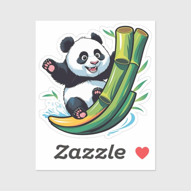 Pegatina Panda Sticker (Hoja)
