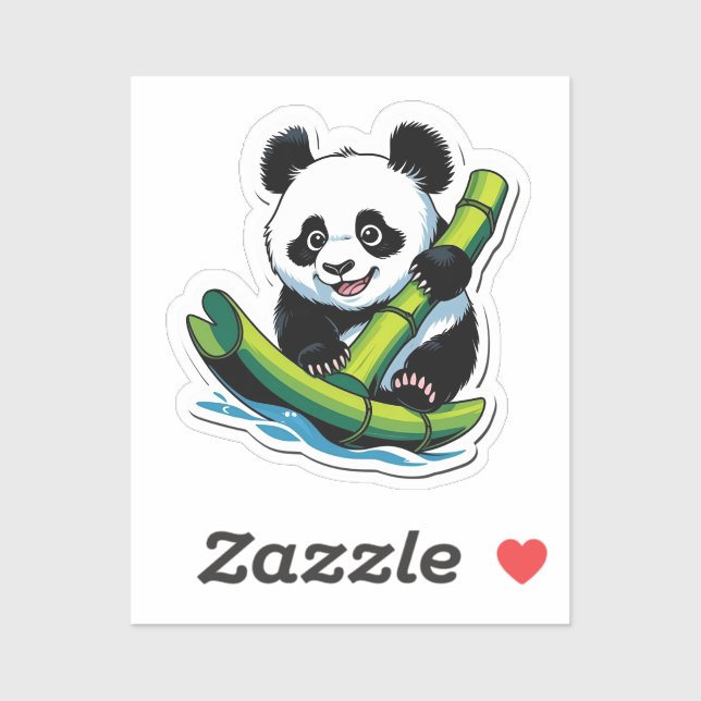 Pegatina Panda Sticker (Hoja)