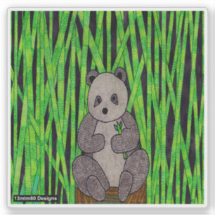 Pegatina Panda - Sticker