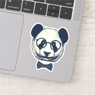 Pegatina Panda Stripes
