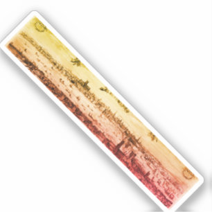 Pegatina Panorama de Londres en 1616