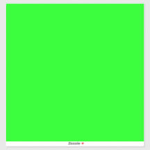 Pantalla verde neón moderna brillante Gran cuadrad