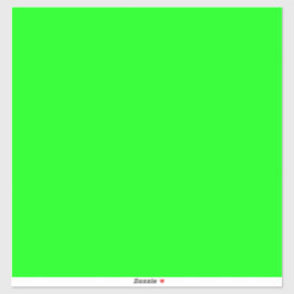 Pegatina Pantalla verde neón moderna brillante Gran cuadrad