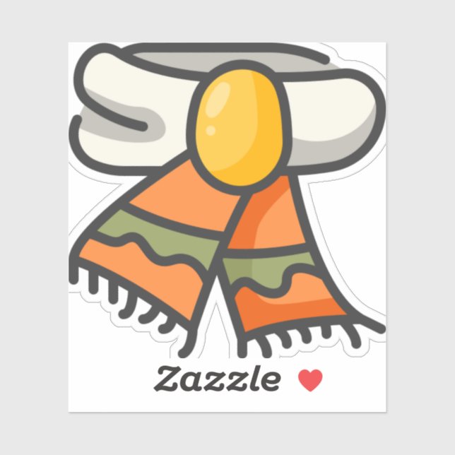 Pegatina pañuelo (Hoja)