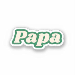 Pegatina Papa Abuelo, Padre