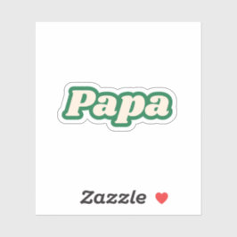 Pegatina Papá | Abuelo, padre