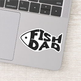 Pegatina Papa Pescado