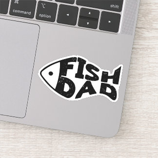 Pegatina Papa Pescado