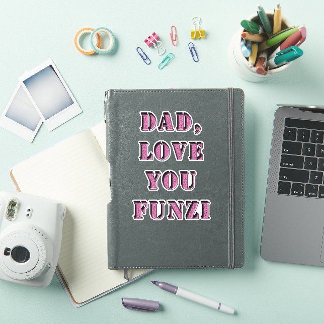 PEGATINA PAPÁ, TE AMO FUNZI 1 (Funda para iPad)