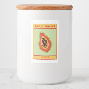 Pegatina Papaya