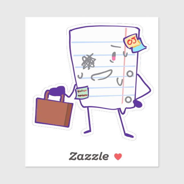 Pegatina Papel! (Hoja)