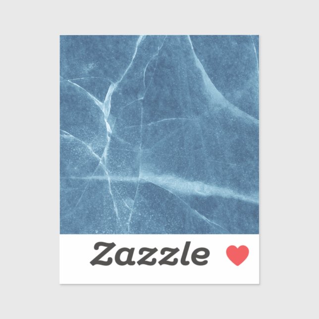 Pegatina Papel de escritorio de vidrio roto (Hoja)