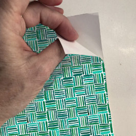 Pegatina Papel tapiz de Dollhouse pequeña baldosa de cester