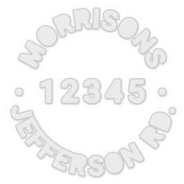 Pegatina Papelera de reciclaje de basura de personalizado N