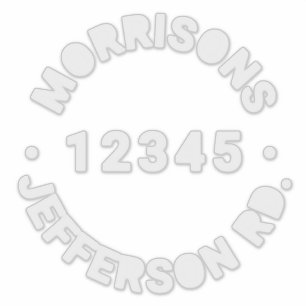 Pegatina Papelera de reciclaje de basura de personalizado N