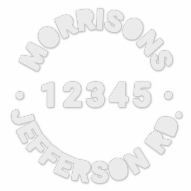 Pegatina Papelera de reciclaje de basura de personalizado N (Anverso)