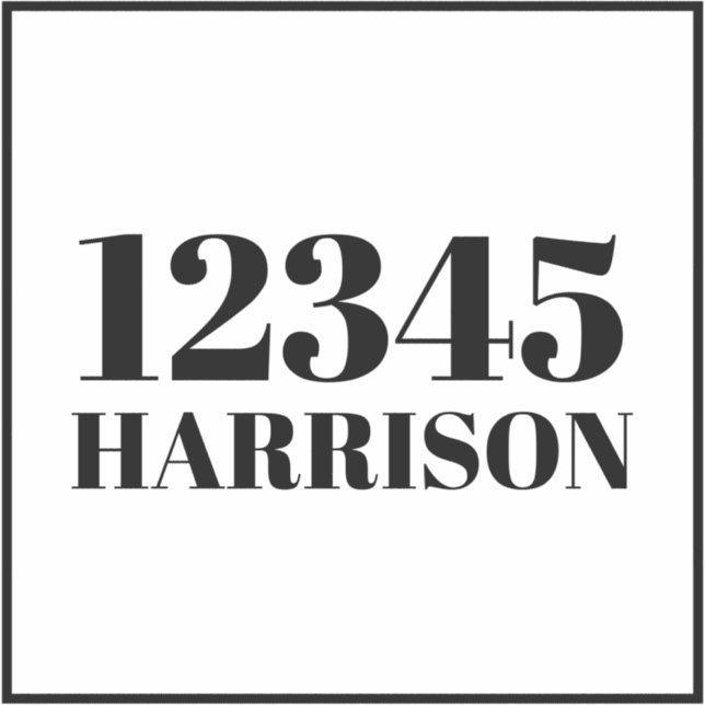 Pegatina Papelera de reciclaje de basura de personalizado N (Anverso)