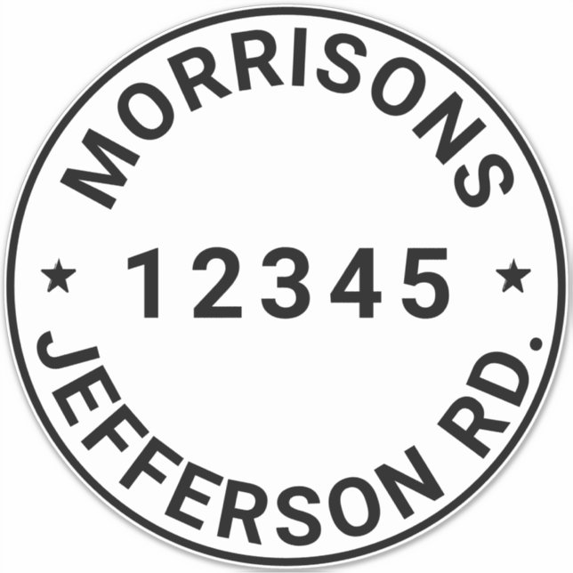 Pegatina Papelera de reciclaje de basura de personalizado N (Anverso)