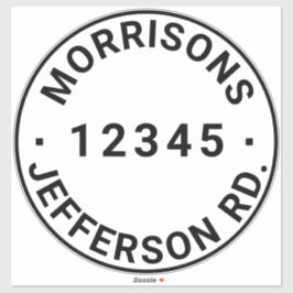 Pegatina Papelera de reciclaje de basura de personalizado N