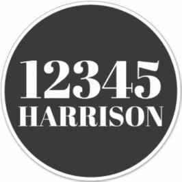 Pegatina Papelera de reciclaje de basura de personalizado N