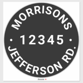 Pegatina Papelera de reciclaje de basura de personalizado N