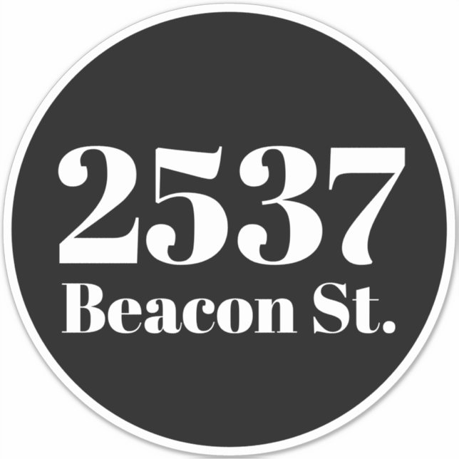 Pegatina Papelera de reciclaje de basura de personalizado N (Anverso)