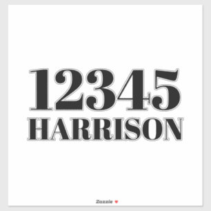 Pegatina Papelera de reciclaje de basura personalizado Núm