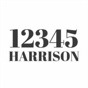 Pegatina Papelera de reciclaje de basura personalizado Núm