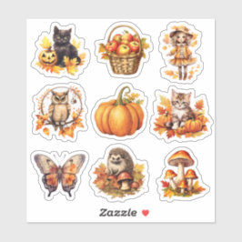 Pegatina Papelería de álbumes acuáticos de Journal Otumn