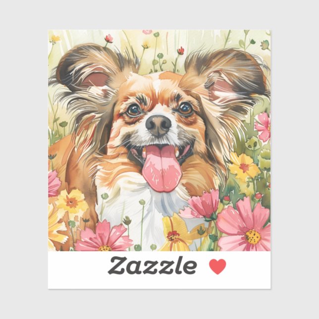 Pegatina Papillon Sticker – Watercolor Design (Hoja)