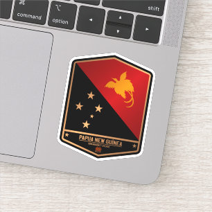 Pegatina Papúa Nueva Guinea
