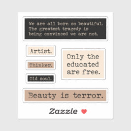 Pegatina Paquete de citas de academias oscuras