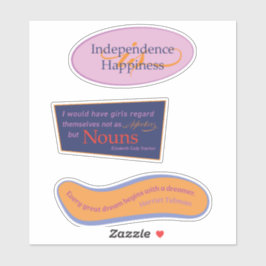 Pegatina Paquete de citas de Suffragette