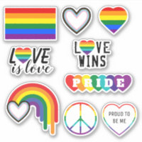 Paquete de orgullo LGBTQ