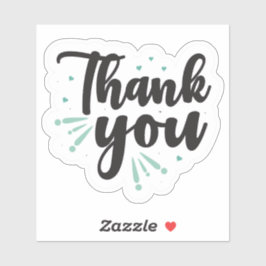 Pegatina Paquete de pequeñas empresas de agradecimiento