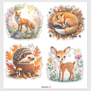 Pegatina Paquete de Stickers 1 de Tiernos Animales Capricho
