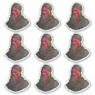 Pegatina Paquete de Stickers de Arte Abstracto de Leonardo 