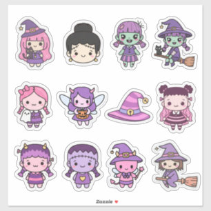 Pegatina Paquete de Stickers de Halloween