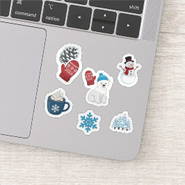 Pegatina Paquete de Stickers del Encantador Invierno