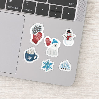 Pegatina Paquete de Stickers del Encantador Invierno 
