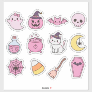 Pegatina Paquete de Stickers Kawaii Pastel de Magia de Hall